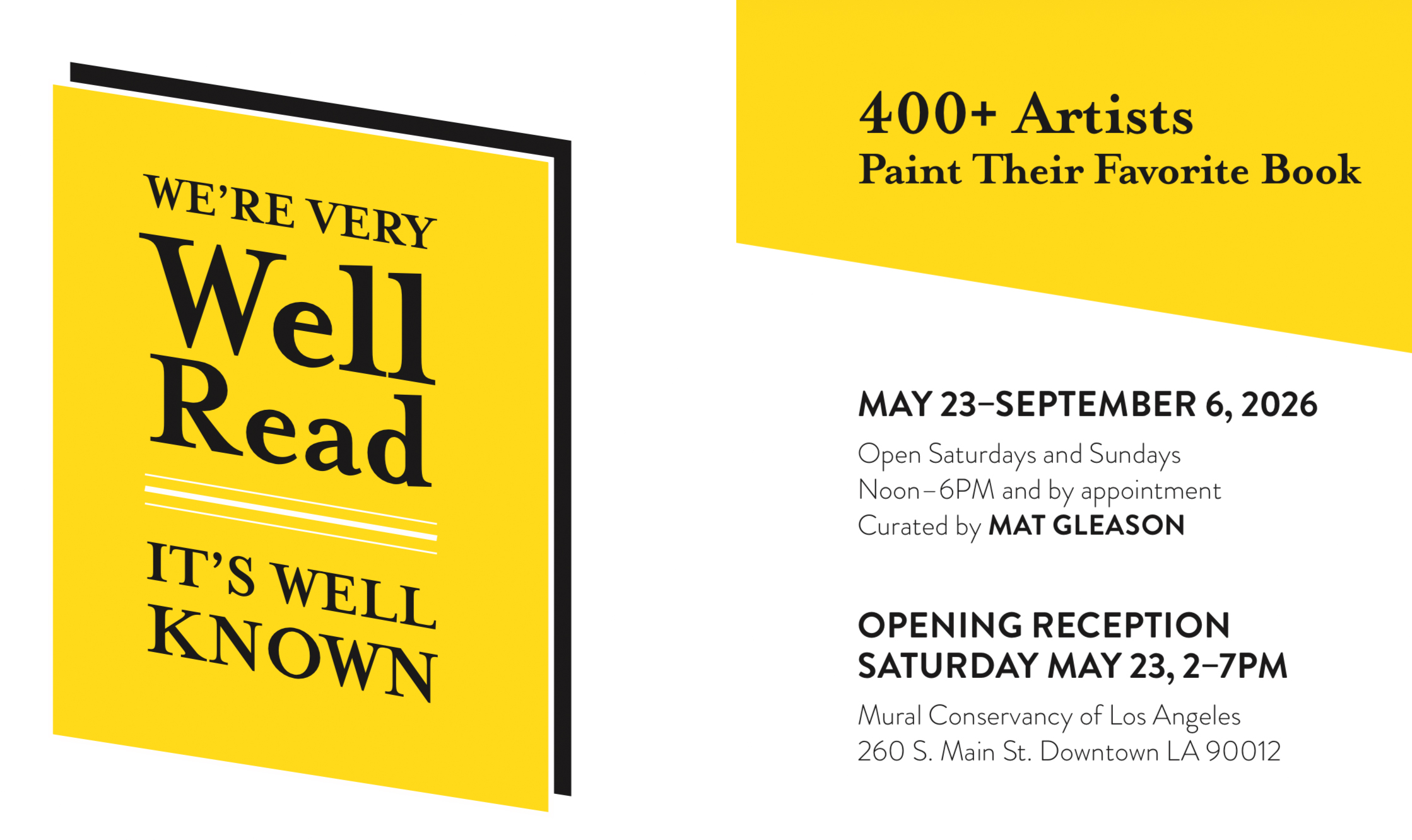 Well Read Book Poster